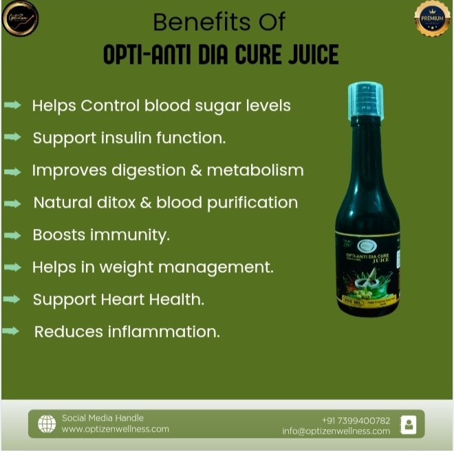 OPTI-ANTI DIA CURE JUICE